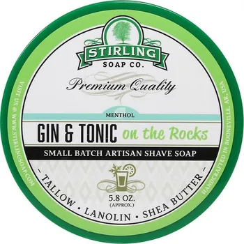 Péče o vousy Mýdlo na holení STIRLING Shave soap Gin & Tonic on the Rocks 170 ml