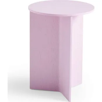Konferenční stolek HAY Stolek Slit Wood High, pink