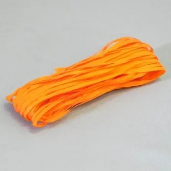 Rafia stuha svazek 12,5mm/3m oranž