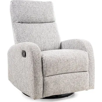 Křeslo Čalouněné křeslo rozkládací OLIMP šedá