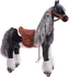 Houpací kůň Ponnie Domino M H406 černý/bílý