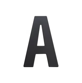 Domovní číslo RICHTER CZECH Číslice a písmena Richter RN.75L.CE.černá číslo: a