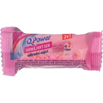 WC čistič Q Power WC náh náplň 40g hawajský sen