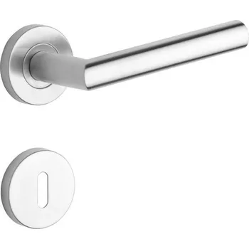 Dveřní kování Nerezové kování Rostex Vigo-R Provedení: otvor pro obyčejný klíč BB