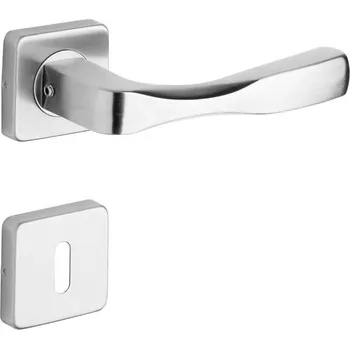 Dveřní kování Nerezové kování Rostex MANDELO-H Provedení: otvor pro obyčejný klíč BB