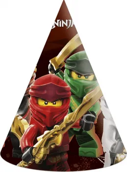 Party dekorace PROCOS Kloboučky Lego Ninjago 6 ks