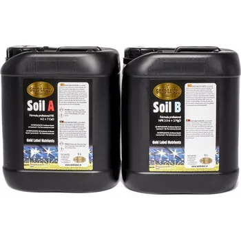 Hnojivo Hnojivo Gold Label Soil A+B Objem: 20l