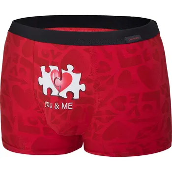 Boxerky Cornette You & Me 010/68 Red M