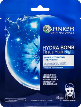 Pleťová maska Garnier Skin Naturals Hydra Bomb Night 28 g