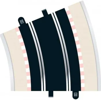 Příslušenství k autodráze Scalextric Rozšíření trati SCALEXTRIC C8235 - Radius 4 Curve 22.5° (2)