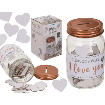 Sklenice Sklenice přání - Důvody proč tě miluji