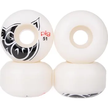 Kolečko na skateboard PIG WHEELS kolečka - Head Natural (MULTI1045) velikost: 51MM