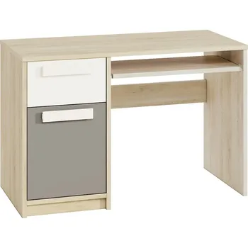 Postel Pracovní stůl REPENS buk fjord/bílá/šedá