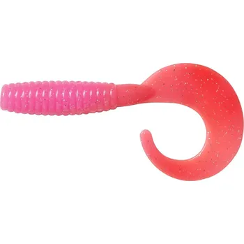 Umělá nástraha Nástraha Grup Curl 7cm Pink