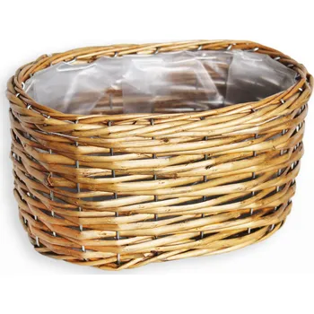 Květináč Truhlík proutí 18x11cm natural