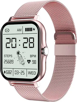 Chytré hodinky Wotchi Smartwatch WO2GTR růžové