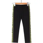 Dívčí 7/8 leginy GLO STORY READY zelený proužek Velikost: 158