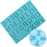 Silikonová formička abeceda Toy 14,5x10,5 cm - Cakesicq Cakesicq
