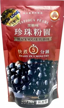 Superpotravina Wu Fu Yuan Černé tapiokové kuličky 250 g