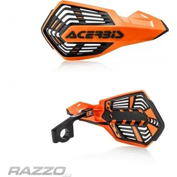 Kryty rukou na motokros Acerbis X-FUTURE Vented Handguards Orange Black