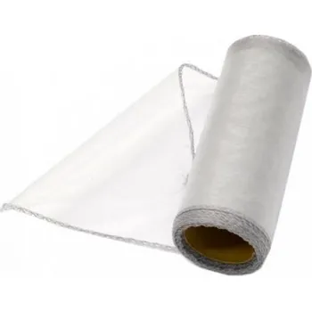 Party dekorace Organza 12cm/10y stříbrná (12cm-9m-obšitá 12 cm/9m)