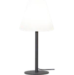 Venkovní stolní lampa výška 60 cm Star Trading Kreta - šedá šedá