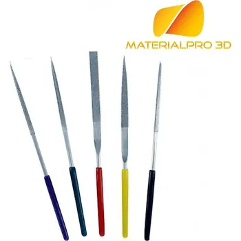 Příslušenství k 3D tiskárně Vallejo T03002 Set 5ti diamantových pilníčků s rukojetí