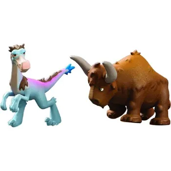 Hračka pro nejmenší Hodný Dinosaurus - Bisodon & Bubbha - plastové minifigurky 2ks