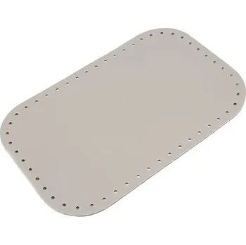 Dno na kabelku, 18x28 cm, šedá světlá