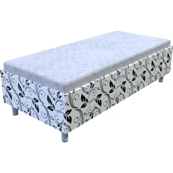 Postel Válenda Ema Maka Bílá s úložným prostorem