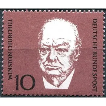 Poštovní známka (1968) MiNr. 554 ** - Německo - Sir Winston Churchill (1874-1965)