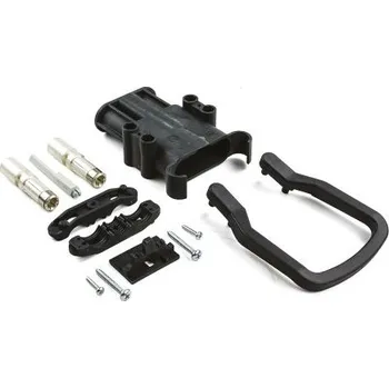 Trakční baterie Konektor Rema Euro DIN 320A, 95605-01, průřez kabelu 70 mm2, bateriový/zásuvka (Konektor Rema - Euro 320A - BATERIOVÝ)