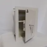 T-SAFE Stěnový sejf SS 2 M Barva: šedobílá (RAL 7035)