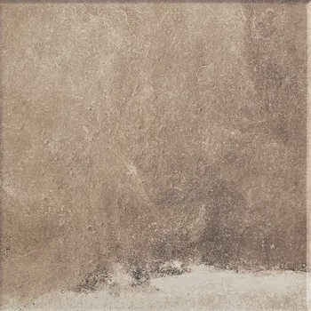 Stavební materiál Paradyz Scandiano Ochra Schodovka s nosem rohová 33x33 cm hnědá, II.jakost, 147638