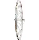 Zapletené kolo 559/26 přední, ráfek dvoustěnný stříbrný, Al náboj RU