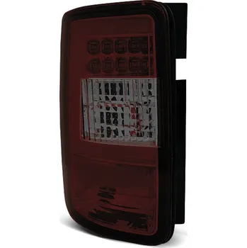 Zadní světlomet TUNING-TEC Zadní světla VW Caddy 03-14 červená/kouřová LED BAR