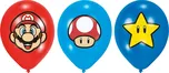 Amscan Super Mario balónky 27,5 cm 6 ks