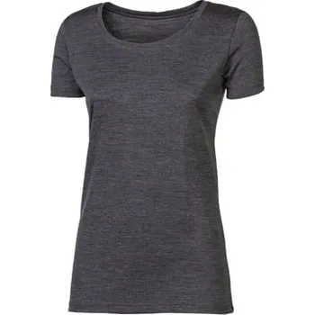 Dámské oblečení MERINO ORIGINAL dámské triko šedý melír XL