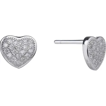 Náušnice Bealio BEALIO Stříbrné náušnice SRDÍČKA 03-11027-0855