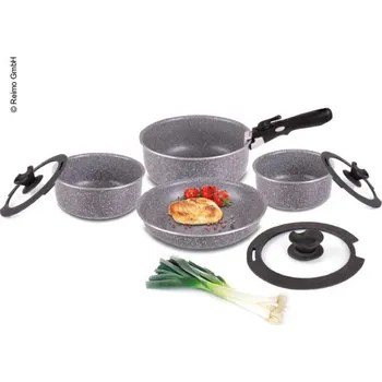 Sada nádobí Camp4 Sada hrnců 8ks