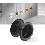 AC-T SERVIS Větrací průchodka plastová kulatá Barva: černá