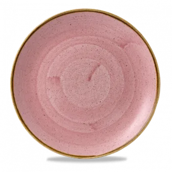 Talíř Churchill 1795 CHURCHILL, Stonecast Petal Pink 26 cm Talíř mělký, ručně zdobený