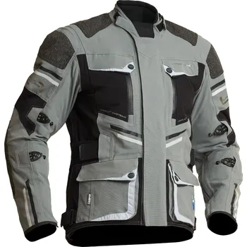 Moto bunda Lindstrands Sunne Grey/black pánská textilní motocyklová bunda Velikosti pánské: 52