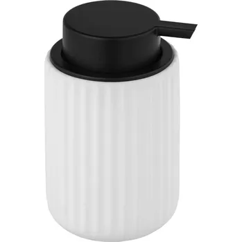 Mýdlenka Dávkovač tekutého mýdla BELLUNO, keramická, bílá, 500 ml, Wenko