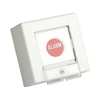 Bezpečnostní detektor Eaton Tísňové NO/NC tlačítko s odklopným krytem a pamětí poplachu