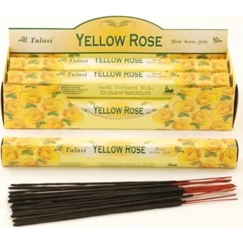 Čajovna Vonné tyčinky Tulasi - Yellow rose