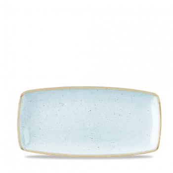 Talíř Churchill 1795 CHURCHILL Stonecast - Duck Egg Blue 29,5 x 15 cm Obdélníkový servírovací talíř