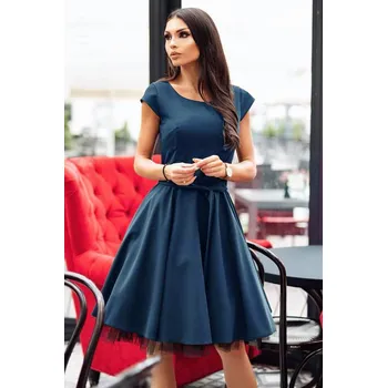 Dámské šaty Glara Společenské koktejlové šaty s páskem 780771