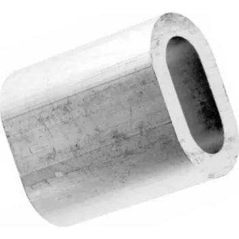 Hmoždinka Objímka lisovací din 3093, hliník, 6 mm