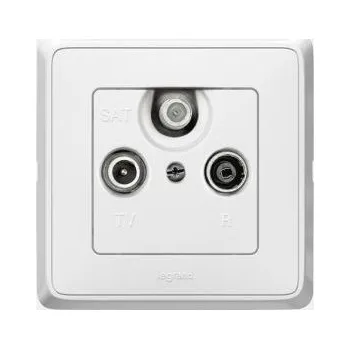 LEGRAND s.r.o. ZÁSUVKA CARIVA TV-RD-SAT INDIVID. INSTALACE BÍLÁ